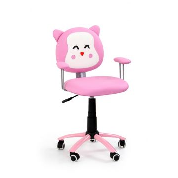Bureaustoel Kind Kitty Roze