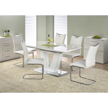 Eettafel Mistral Wit 160-220cm uitschuifbaar