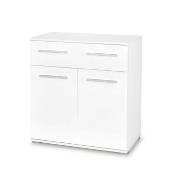 Kast Lima KM-1 Hoogglans Wit 77cm commode