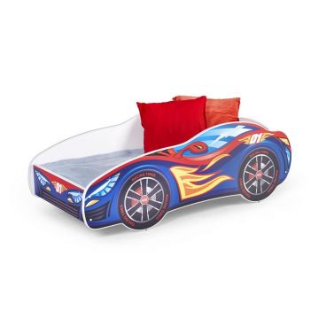 Kinderbed Raceauto Speed 70x140cm Inclusief matras