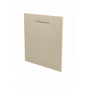 Vaatwasser paneel keuken 60x72cm Licht Beige Glans met handgreep