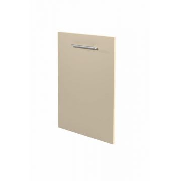 Vaatwasser paneel keuken 45x72cm Licht Beige Glans met handgreep