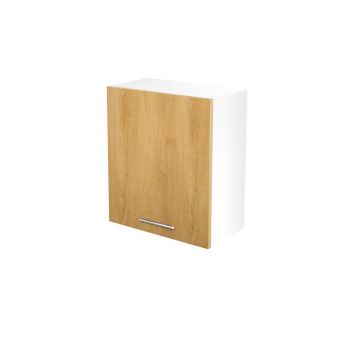 Bovenkast keuken 60x72cm Bruin Honing Eiken softclose met handgreep