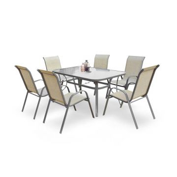 Tuintafel Mosler Grijs