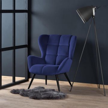 Fauteuil Tyrion Blauw