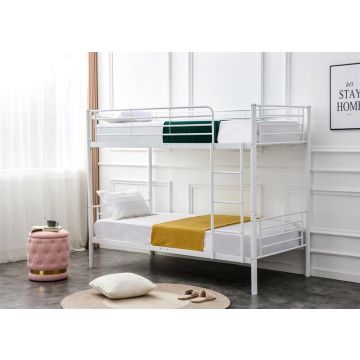 Stapelbed Multifunctioneel Bunky Wit 90x200cm staal