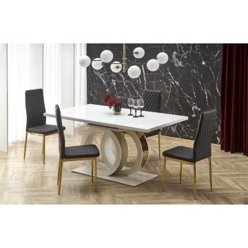 Eettafel Galardo Wit 160-200cm uitschuifbaar