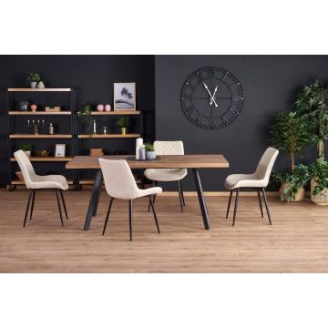 Eettafel Berlin 160-220cm Eiken uitschuifbaar