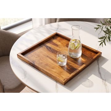 Dienblad Makassar Sheeshamhout 50cm - 38458