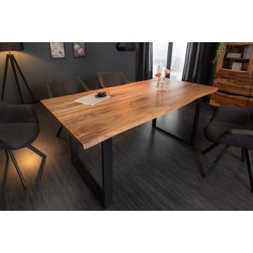 Eettafel Mammoet 180cm Massief Acacia Hout - 43469