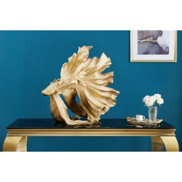 Decoratie Vis Crowntail Goud 63cm - 43176