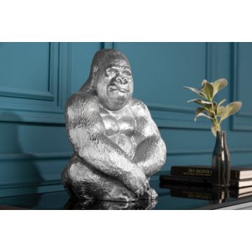 Gorilla Zilver 43cm - 43195