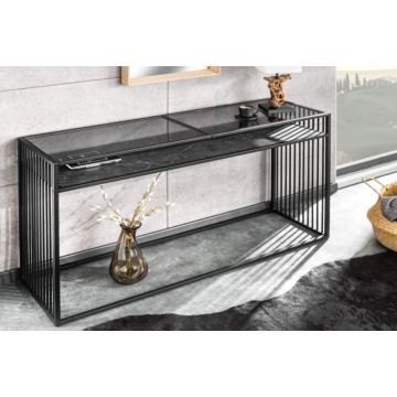 Sidetable Architecture Zwart 120cm - 43271