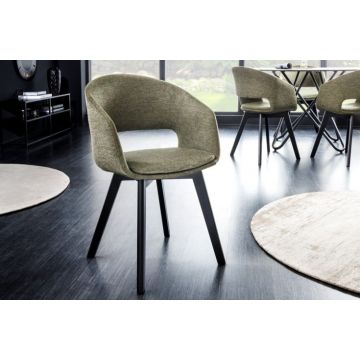 Eetkamerstoel Nordic Star Groen met armleuning - 43425