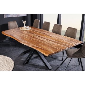 Eettafel Mammoet 200cm Massief Sheesham Hout - 43700