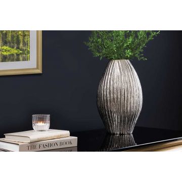 Vaas Elegance Antiek Zilver 30cm - 44839