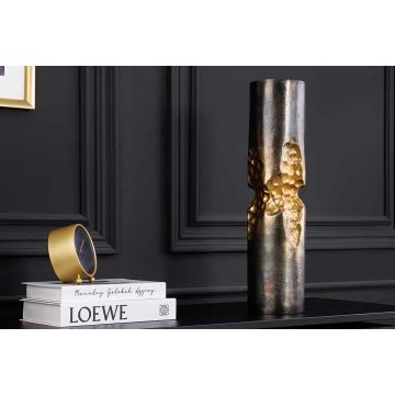 Vaas Precious 50cm Hamerslag effect Zwart Goud - 44890