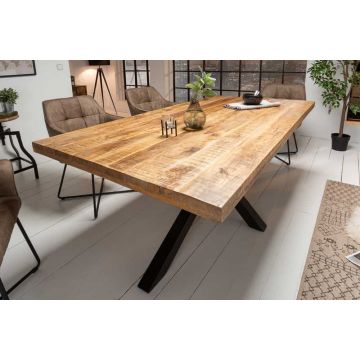 Eettafel Galaxie 240cm Mangohout Naturel - 45772