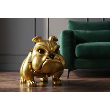 Decoratief Beeld Bulldog Goud 70cm