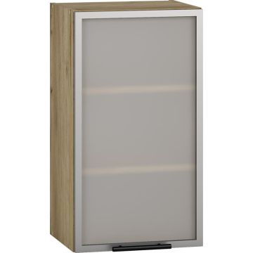 Keuken Bovenkast Vento Eiken 72cm met glazen deur