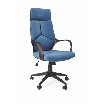 In Hoogte Verstelbare Bureaustoel Voyager Blauw