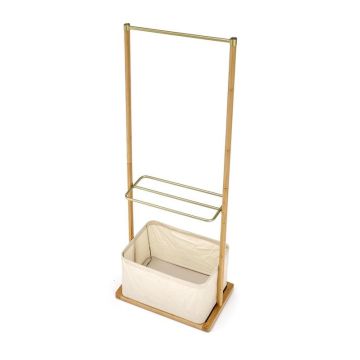 Kapstok WU31 Beige met opbergmand