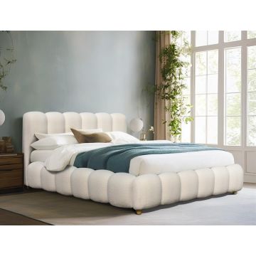 Bed Brisa Wit 160x200cm met opbergbak