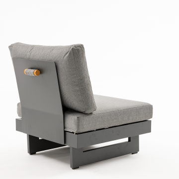 Emerald Premium Lounge Tuinstoel Verstelbaar Aluminium -59090