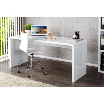 Bureau Fast Trade Wit Hoogglans 140cm  - 36024