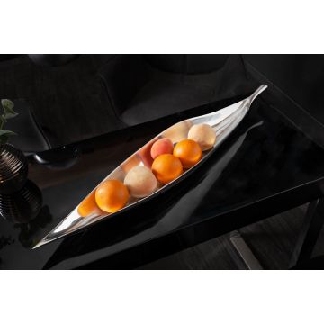 Decoratie Schaal Zilver 78cm - 17369