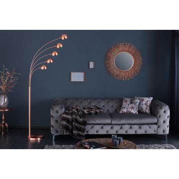 Vloerlamp Five Lights Koper 150cm - 22976