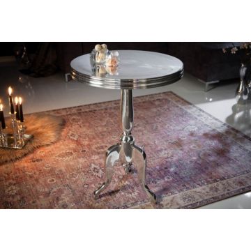 Bijzettafel Savoy Zilver 55cm - 35734