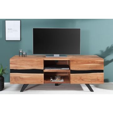 TV Meubel Amazonas 160cm Massief Acacia Hout - 38332