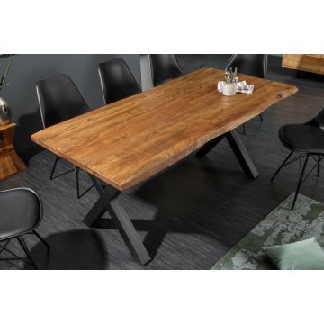 Eettafel Mammoet X Honey 160cm Massief Acacia Hout - 38351