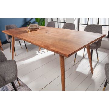 Eettafel Mystic 160cm Massief Acacia Hout - 38418