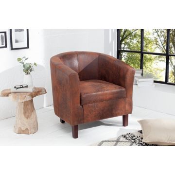 Fauteuil Hemmingway Whisky Bruin - 38475
