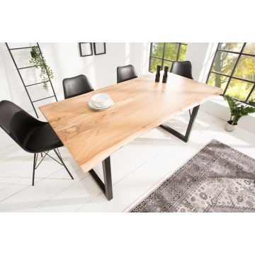 Eettafel Mammoet 180cm Massief Acacia Hout - 38549