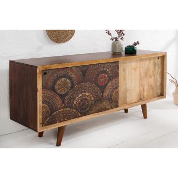 Dressoir Mandala 160cm Massief Mango Hout - 38729