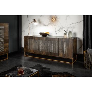 Dressoir Onyx 177cm Massief Mango Hout - 39229