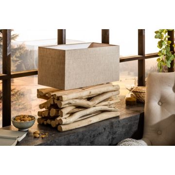 Tafellamp Euphoria II Natuur Drijfhout 40cm - 39247