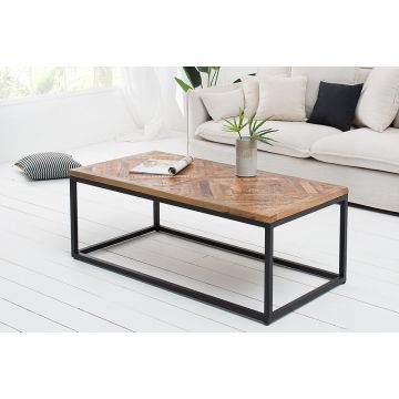 Salontafel Infinity Home 100cm Massief Mango Hout - 40059