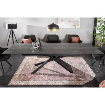 Eettafel Euphoria Lava 180-220-260cm Keramiek - 40170
