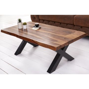Salontafel Amazonas 110cm Massief Sheesham Hout - 40196