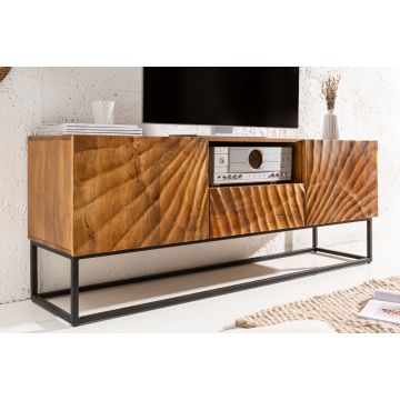 TV Meubel Scorpion 160cm Massief Mango Hout - 40252