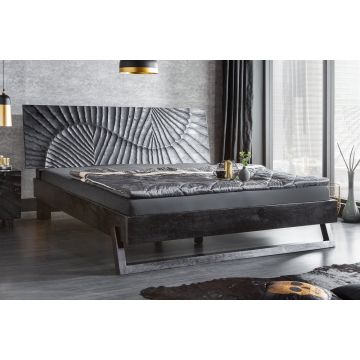 Bed Scorpion Zwart 180x200cm Massief Mango Hout- 40431