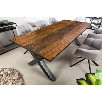 Eettafel Barracuda 220cm Gerecycled Hout - 40569