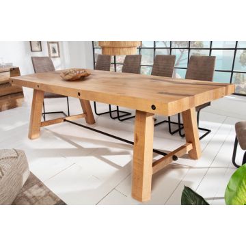 Eettafel Finca 200cm Massief Gerecycled Grenen Hout - 40655