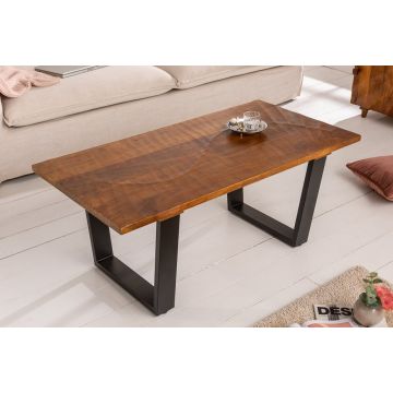 Salontafel Scorpion Bruin 110cm Massief Mango Hout  - 40850