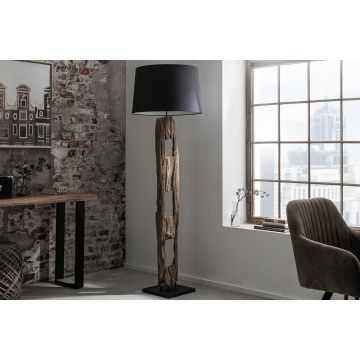 Vloerlamp Barracuda Zwart 177cm - 41043