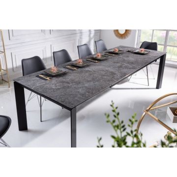 Eettafel Graniet 180-240cm uitschuifbaar - 41452